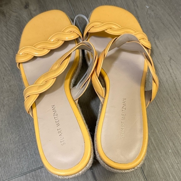 NEW! Stuart Weitzman Mango Twist Espadrille Wedge Sandal - Size 6 - Picture 5 of 10